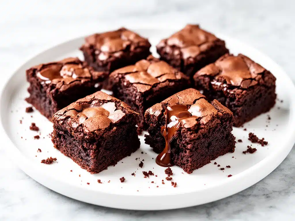 after school fudgy lunchbox brownie bites - featured image