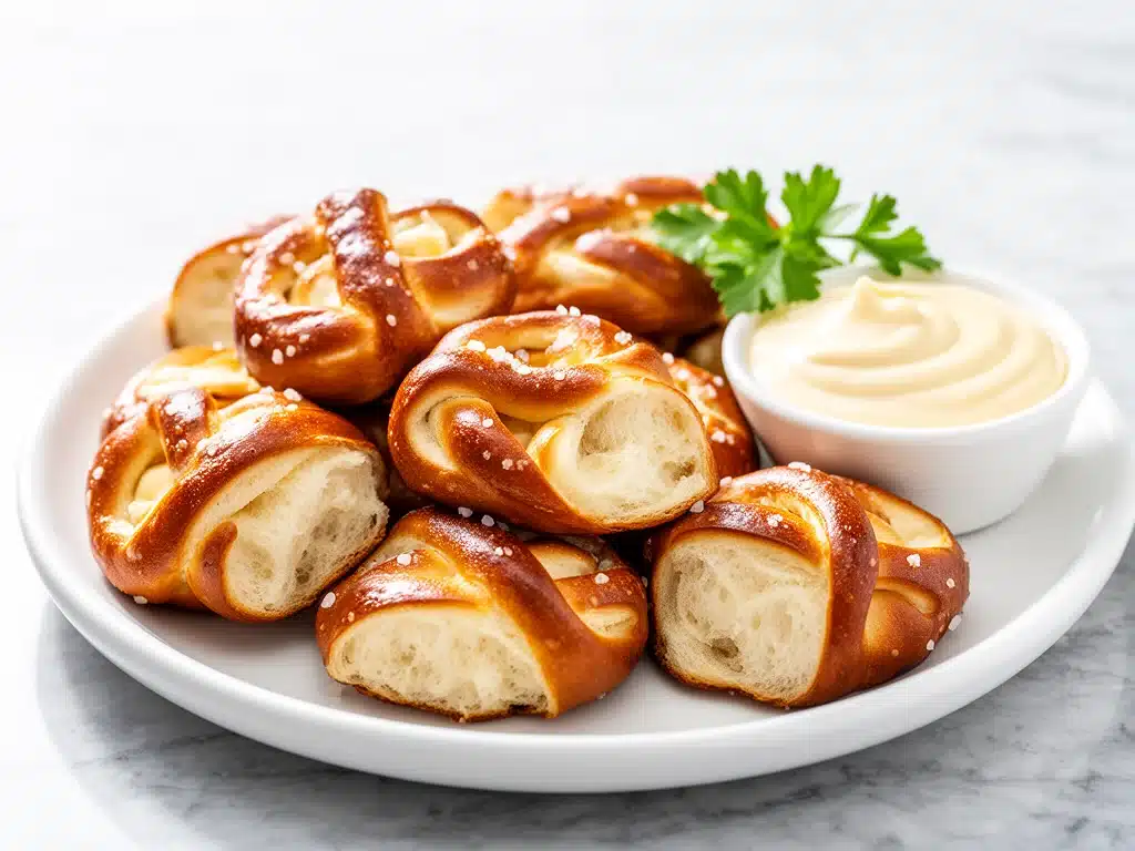 after school soft pretzel bites - featured image