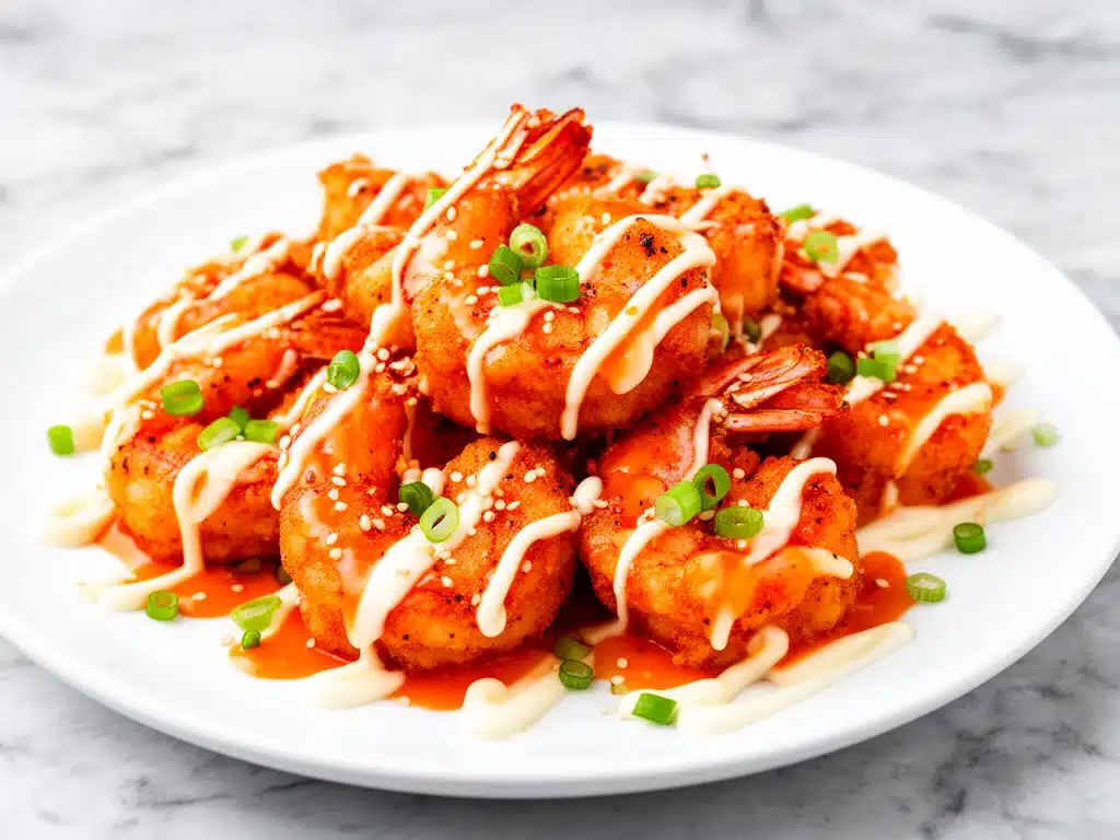 air fryer bang bang shrimp - featured image