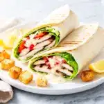 Back to School Chicken Caesar Wrap - featured image