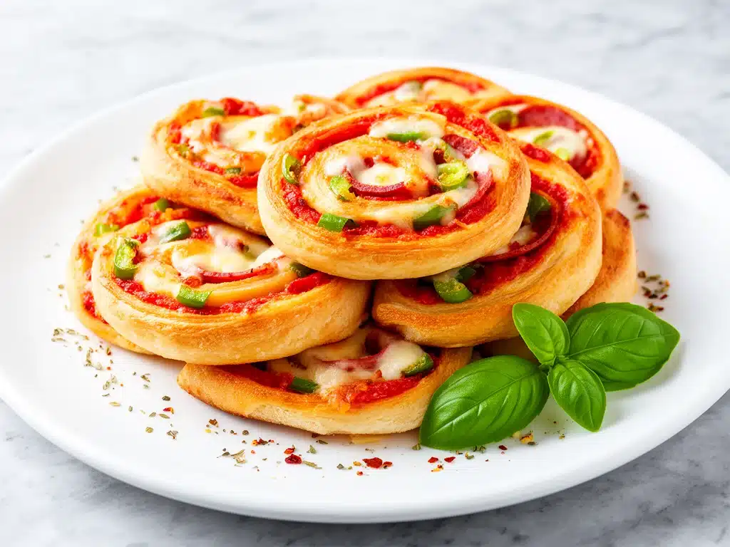 Back to School Lunchbox Pizza Pinwheels - featured image