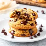 brown butter chocolate chip cookies - featured image