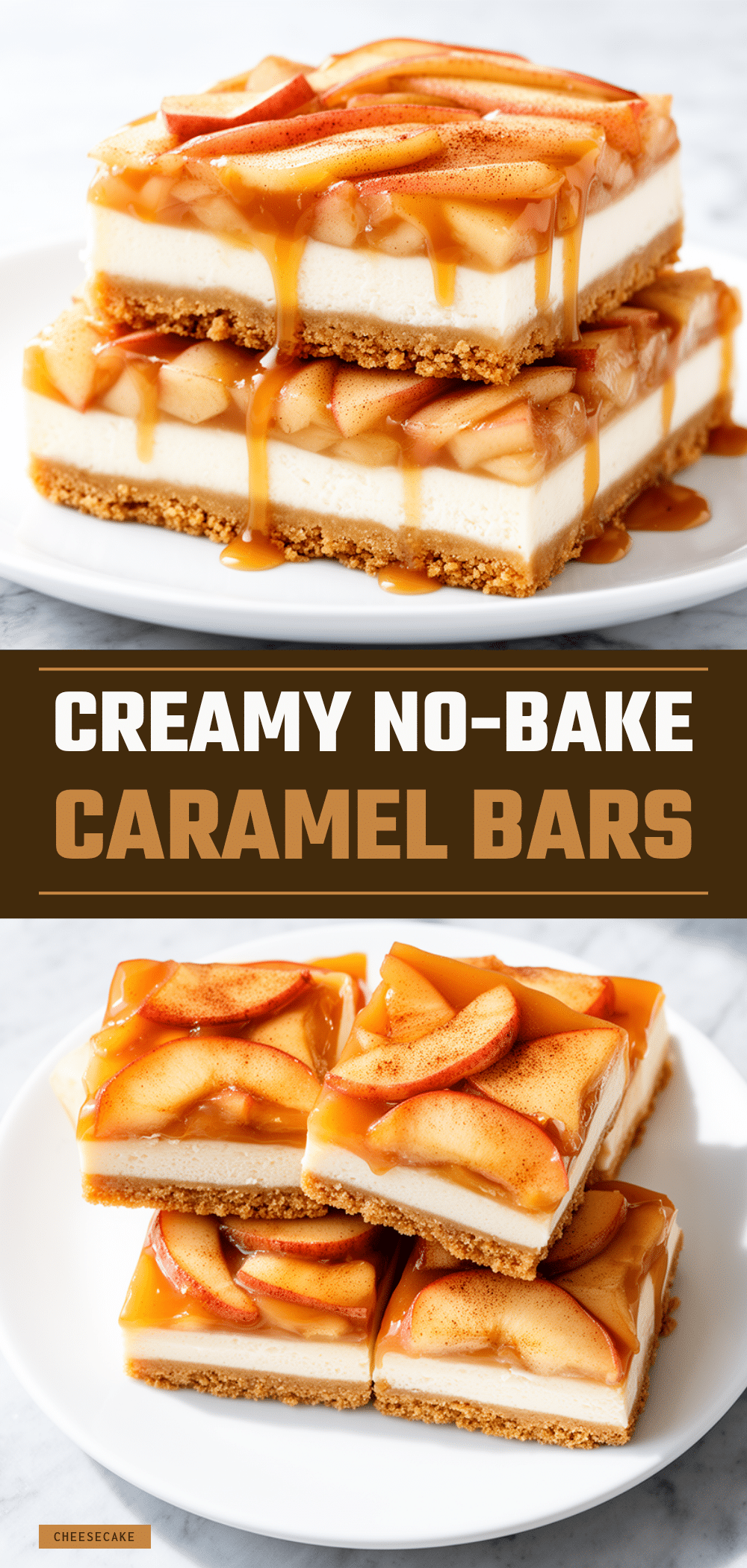 Caramel Apple Cheesecake Bars Easy Recipe with Simple Ingredients to Make on Repeat 5 caramel apple cheesecake bars recipe