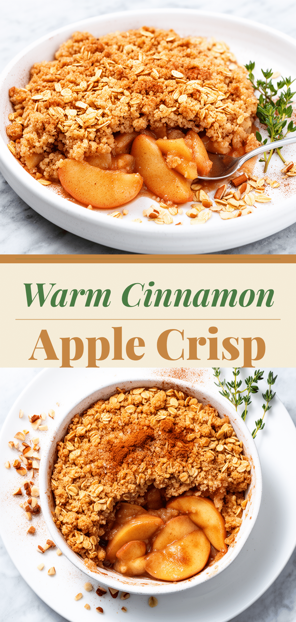 Cinnamon Apple Crisp Recipe with Buttery Oat Crumble Your Family Will Love 5 cinnamon apple crisp recipe