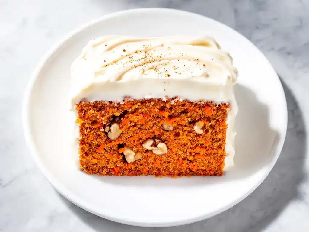 Classic Carrot Cake Recipe with Cream Cheese Frosting Easy and Homemade 4 classic carrot cake recipe preparation steps