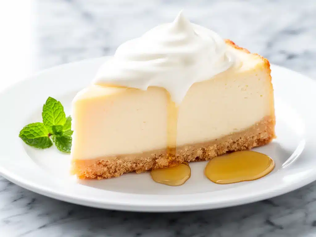 classic New York cheesecake - featured image