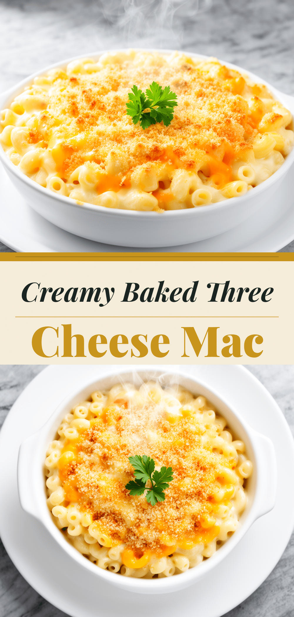 Creamy Baked Mac and Cheese: 3-Cheese Recipe 5 creamy baked mac and cheese recipe