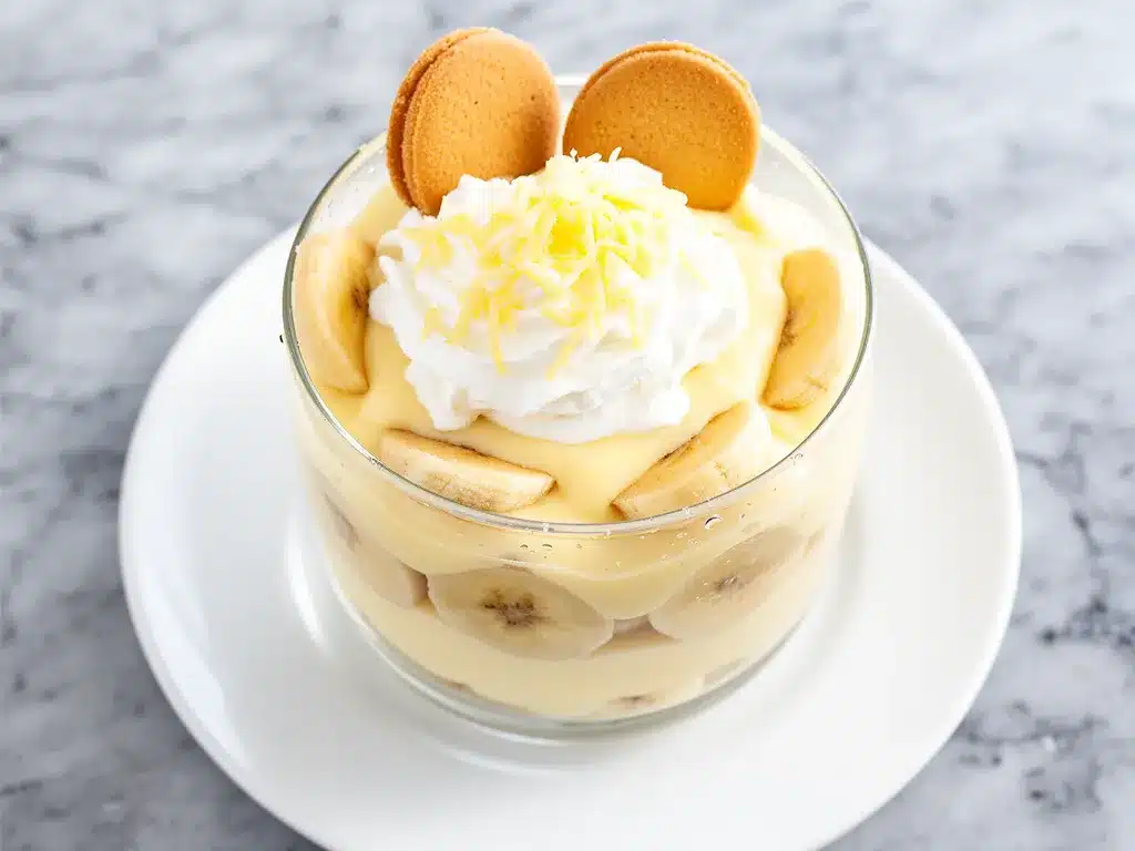 Creamy Banana Pudding Recipe with Vanilla Wafers Easy Weeknight Dessert 4 creamy banana pudding preparation steps
