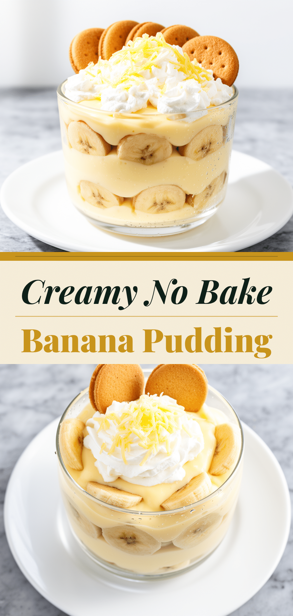 Creamy Banana Pudding Recipe with Vanilla Wafers Easy Weeknight Dessert 5 creamy banana pudding recipe