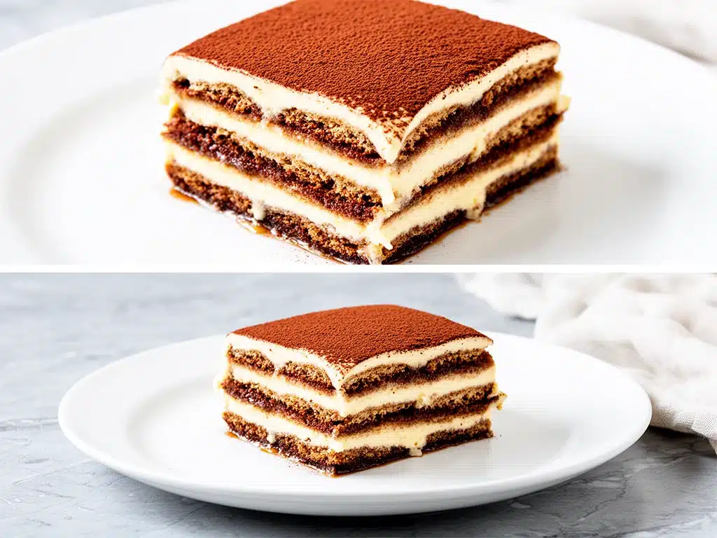 creamy classic tiramisu recipe - featured image