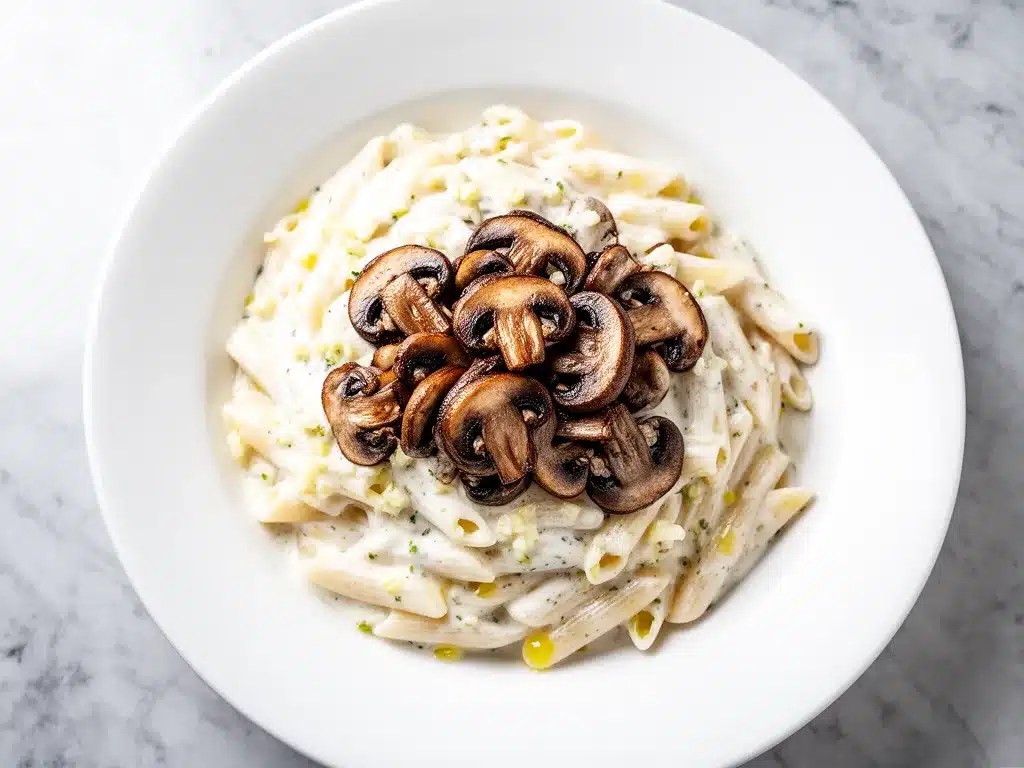 Creamy Garlic Butter Mushroom Pasta: Easy Weeknight Dinner 4 creamy garlic butter mushroom pasta preparation steps