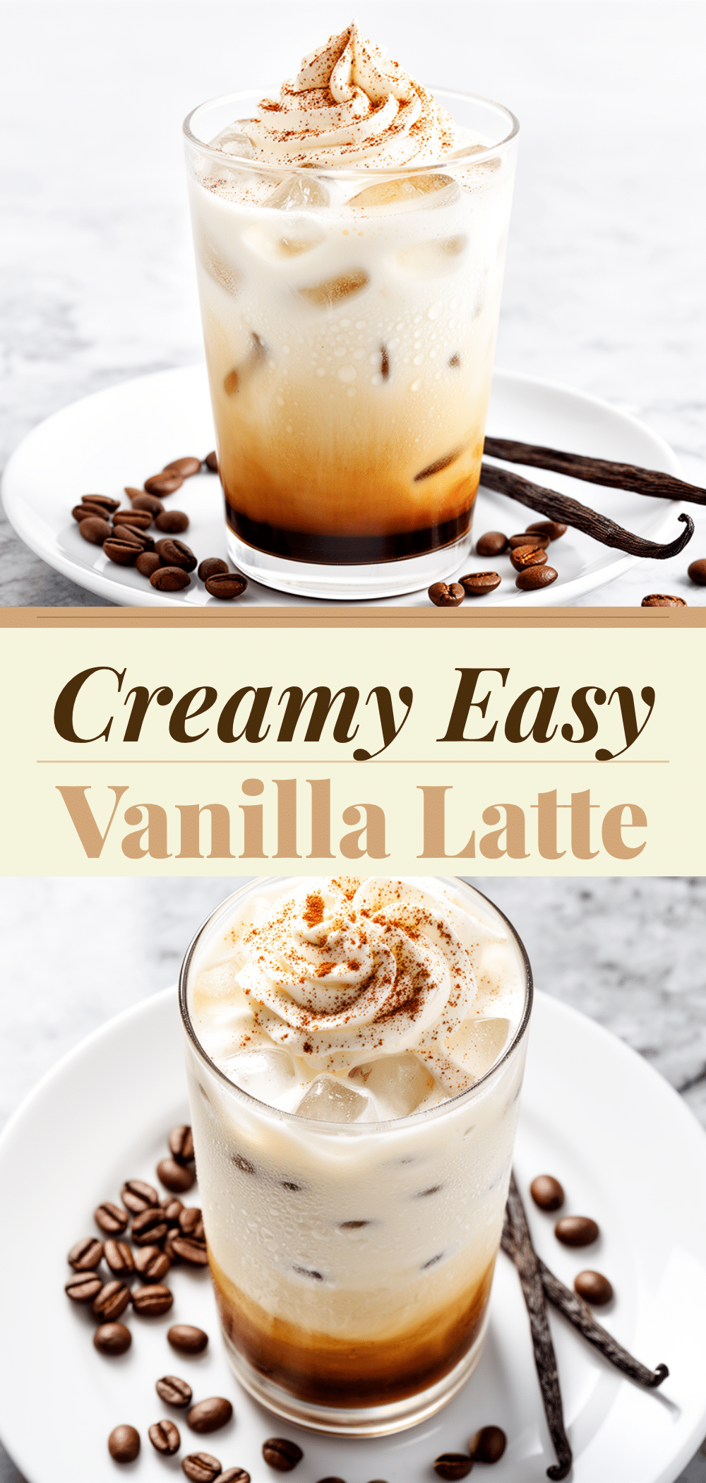Creamy Iced Vanilla Latte Recipe Easy Homemade Drink to Make on Repeat 5 creamy iced vanilla latte recipe