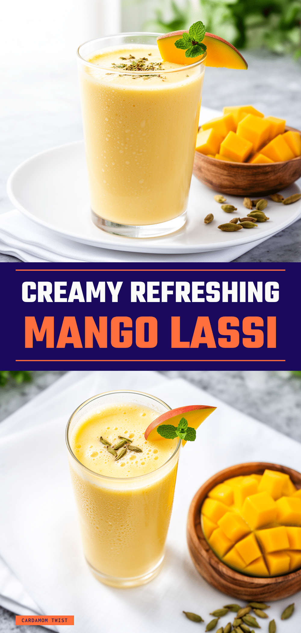 Creamy Mango Lassi with Cardamom Recipe Easy Refreshing Drink for Weeknights 5 creamy mango lassi with cardamom recipe