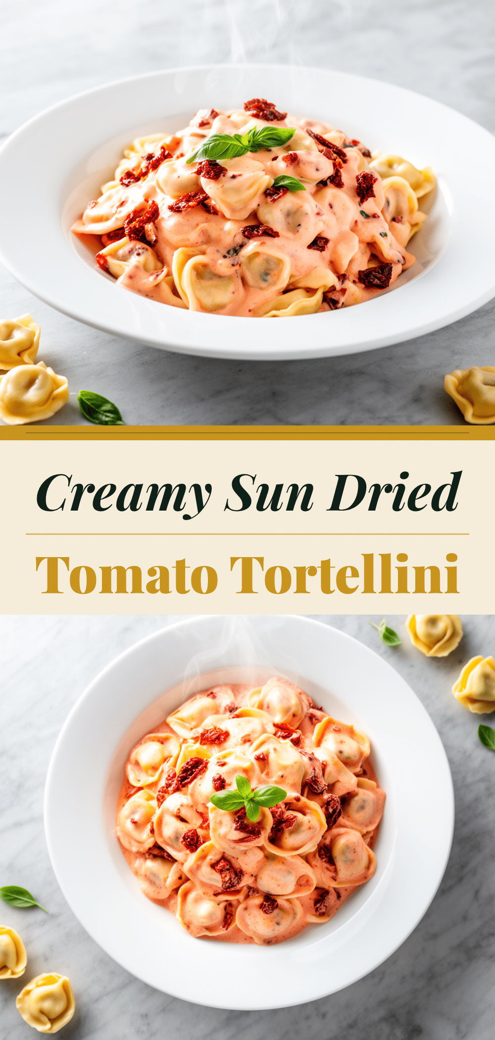 Creamy Sun Dried Tomato Tortellini: 15-Min One Pot Dinner 5 creamy sun dried tomato tortellini recipe