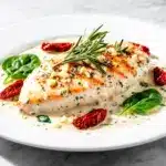 creamy tuscan garlic chicken - featured image