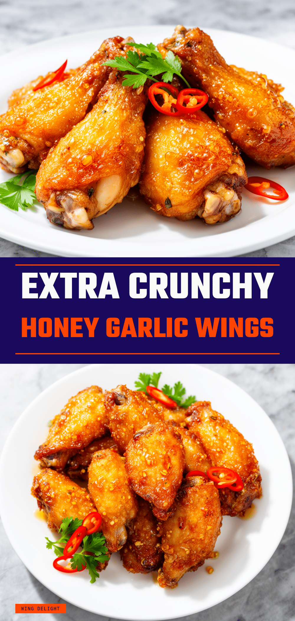 Crispy Air Fryer Chicken Wings Recipe with Easy Honey Garlic Glaze to Make on Repeat 5 crispy air fryer chicken wings recipe