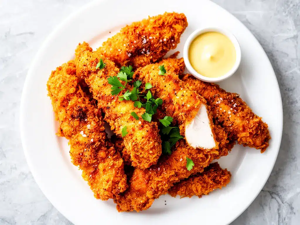 Crispy Buttermilk Fried Chicken Tenders: Best Easy Recipe 4 Crispy Buttermilk Fried Chicken Tenders preparation steps