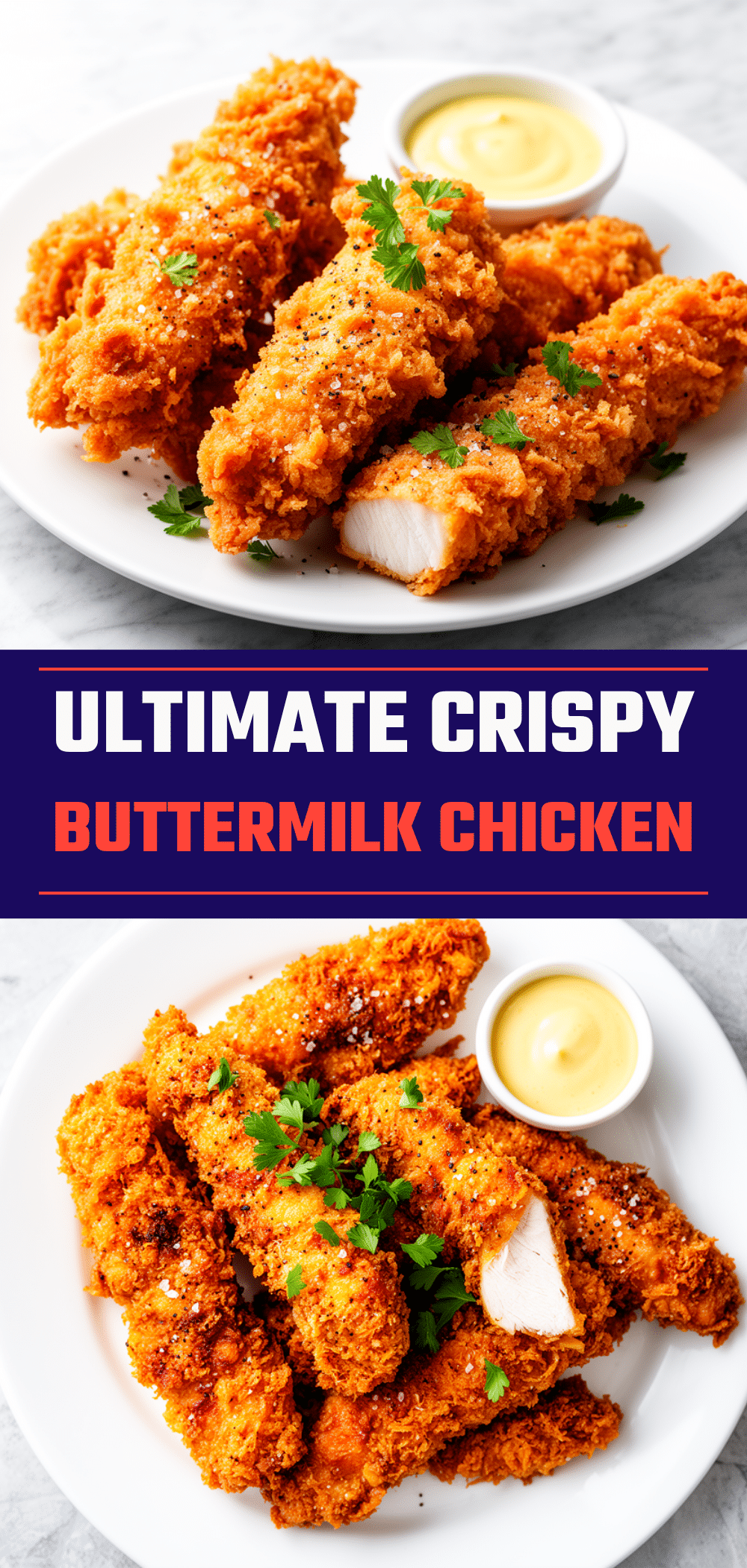 Crispy Buttermilk Fried Chicken Tenders: Best Easy Recipe 5 Crispy Buttermilk Fried Chicken Tenders recipe