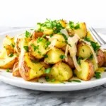 Crispy Garlic Herb Roasted Potatoes - featured image