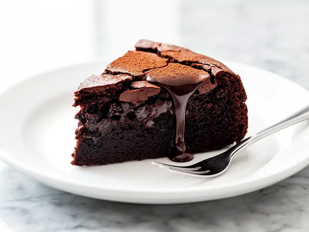 flourless chocolate cake recipe - featured image