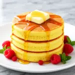 fluffy buttermilk pancakes - featured image
