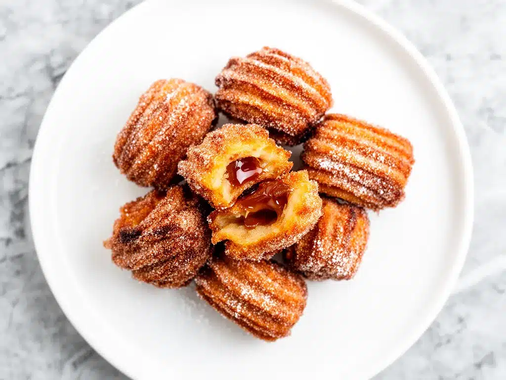 Gooey Cinnamon Sugar Churro Bites Recipe Easy Crispy Snack to Make on Repeat 4 gooey cinnamon sugar churro bites preparation steps