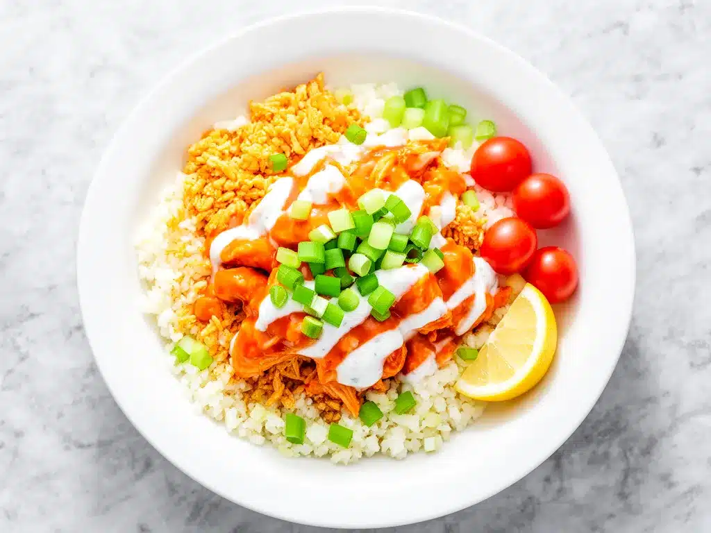 High Protein Buffalo Chicken Bowl: Best Meal Prep 4 high protein buffalo chicken bowl preparation steps