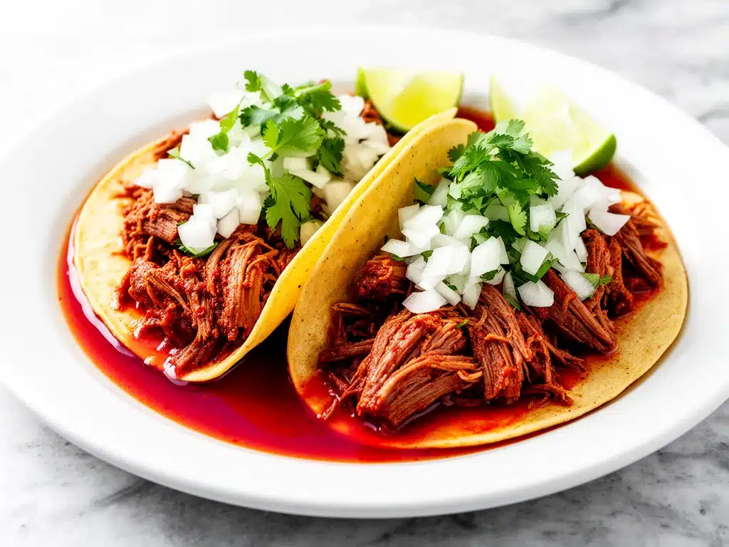 homemade beef birria tacos - featured image