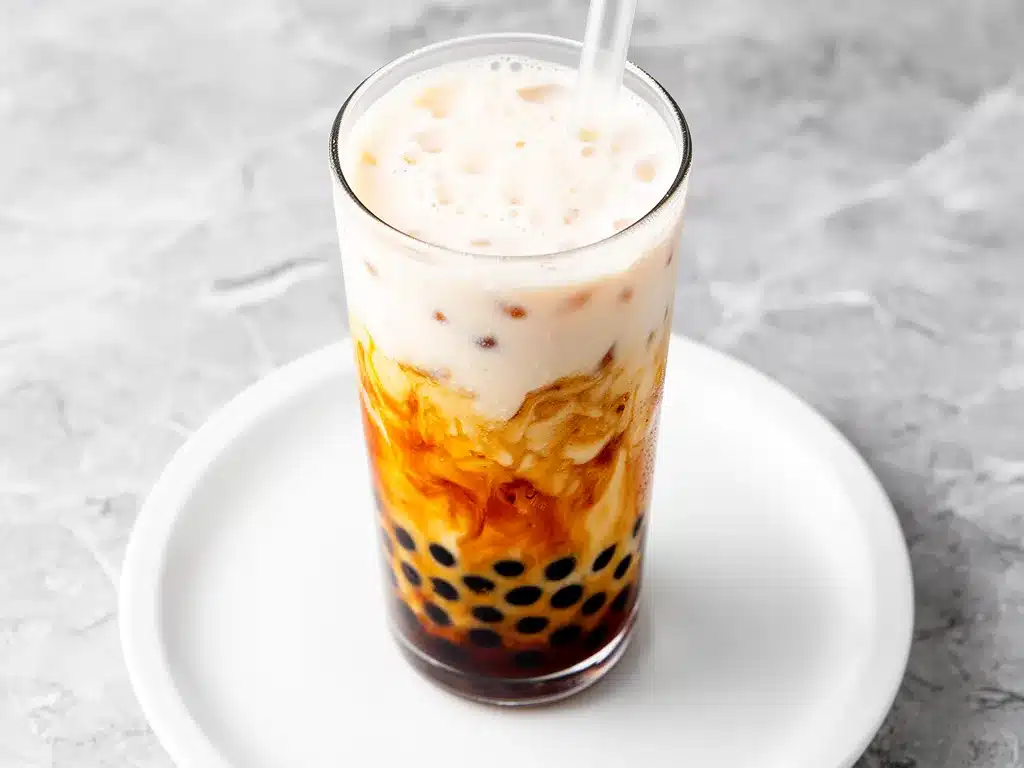 Homemade Brown Sugar Boba Milk Tea Recipe Easy and Delicious at Home 4 homemade brown sugar boba milk tea preparation steps