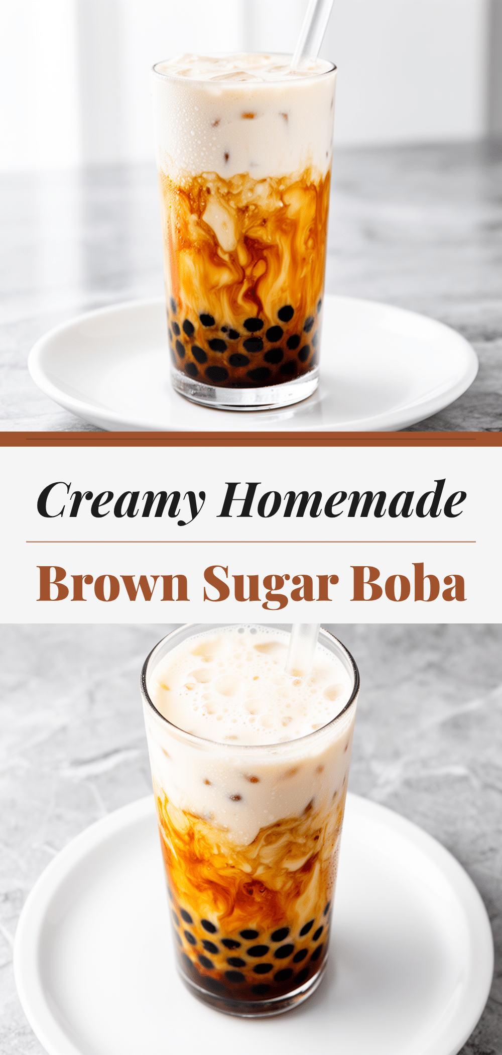 Homemade Brown Sugar Boba Milk Tea Recipe Easy and Delicious at Home 5 homemade brown sugar boba milk tea recipe