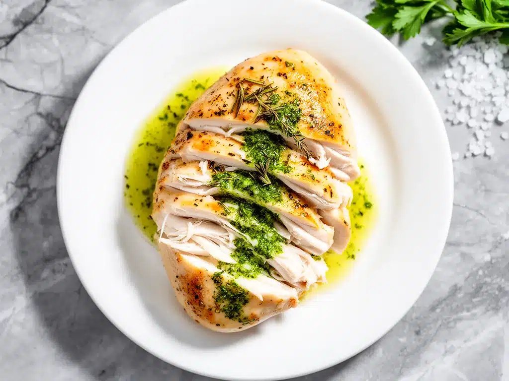 Juicy Herb Butter Chicken Breast: Easy Weeknight Dinner 4 juicy herb butter chicken breast preparation steps