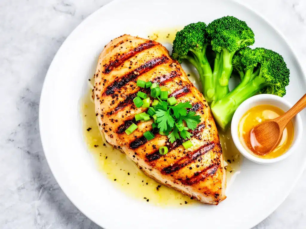 Lemon Pepper Grilled Chicken: Easy Garlic Butter Recipe 4 lemon pepper grilled chicken preparation steps