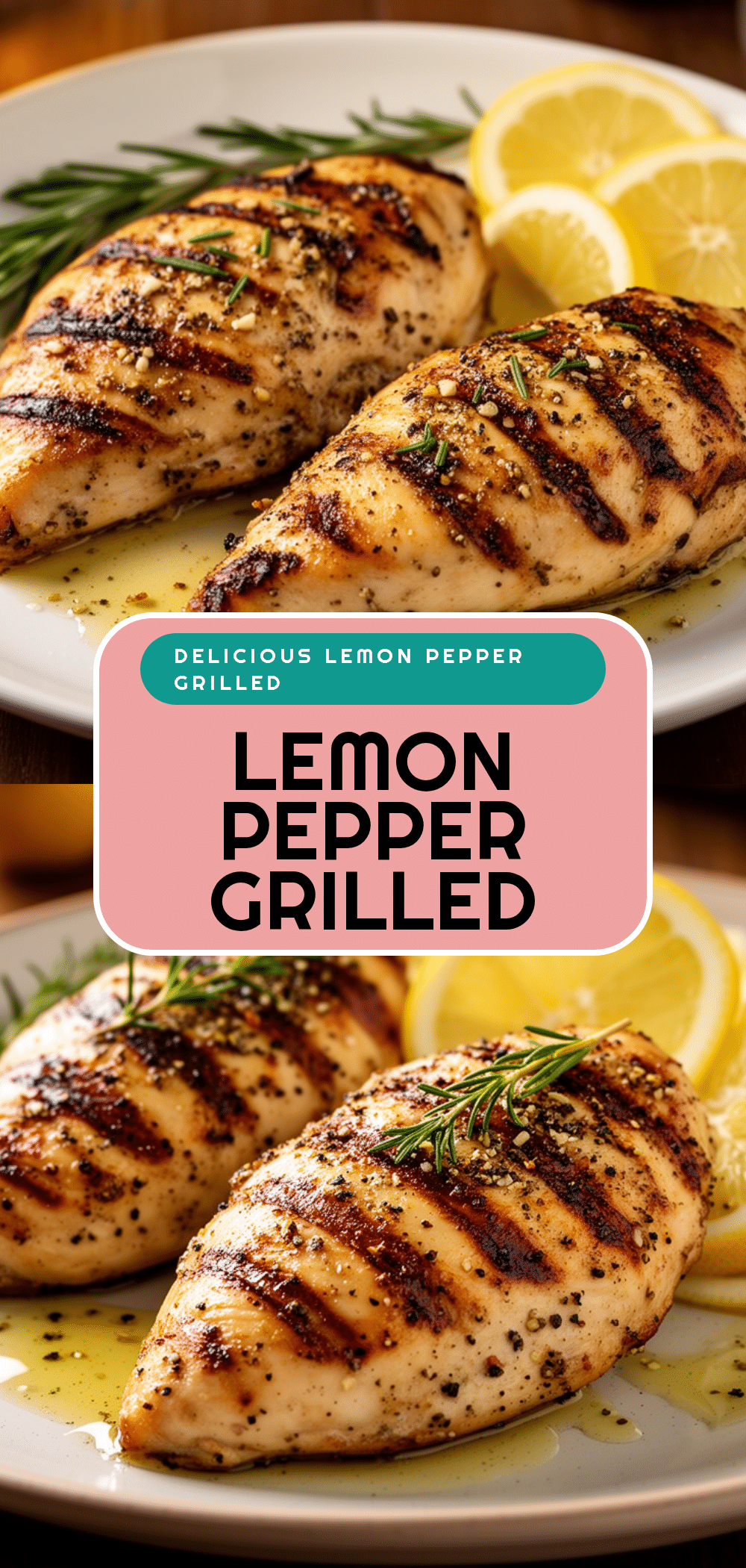 Lemon Pepper Grilled Chicken: The Best 15-Minute Dinner 2 Lemon Pepper Grilled Chicken recipe