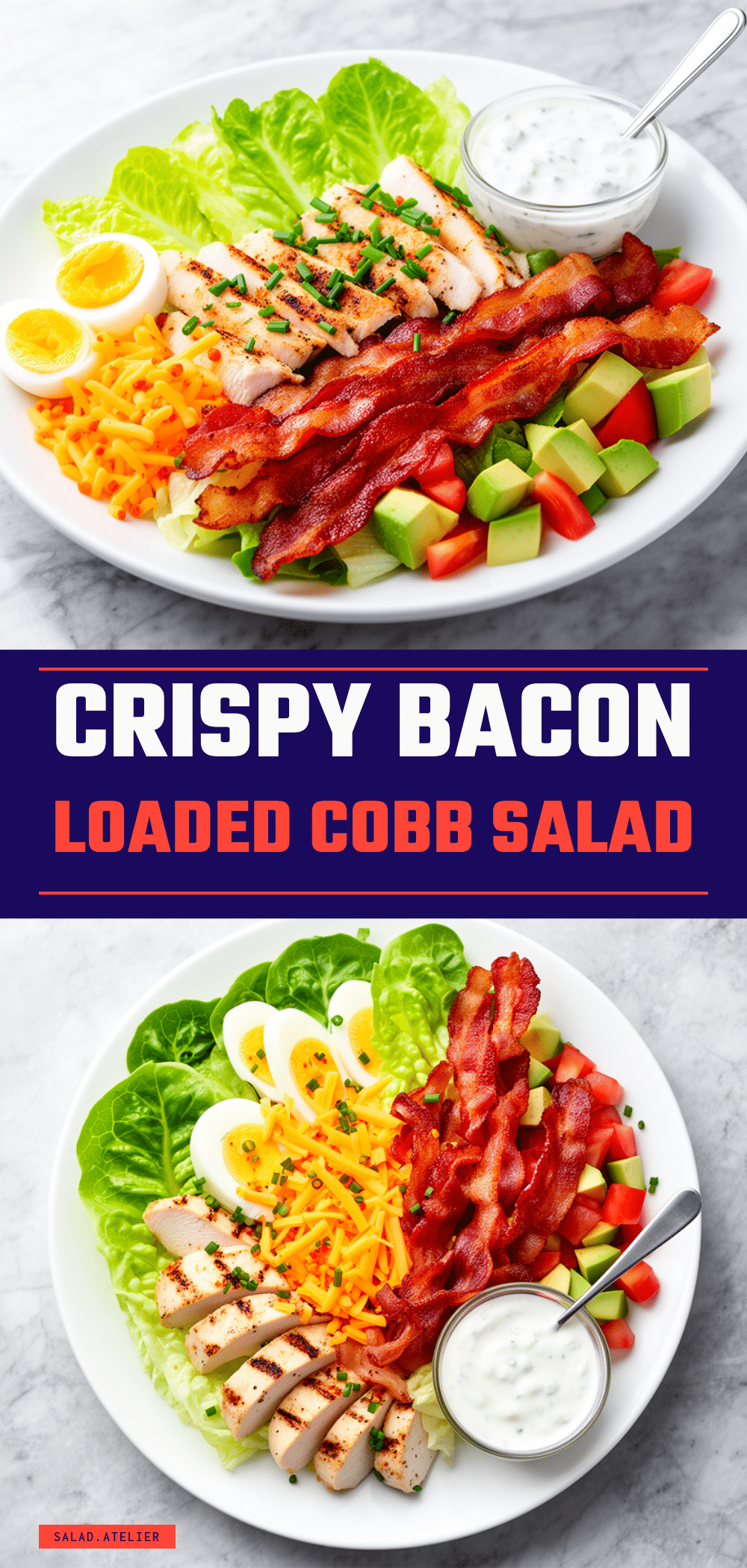 Loaded Cobb Salad with Ranch: Easy Weeknight Dinner 5 loaded cobb salad recipe
