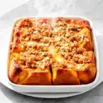make ahead overnight french toast casserole - featured image