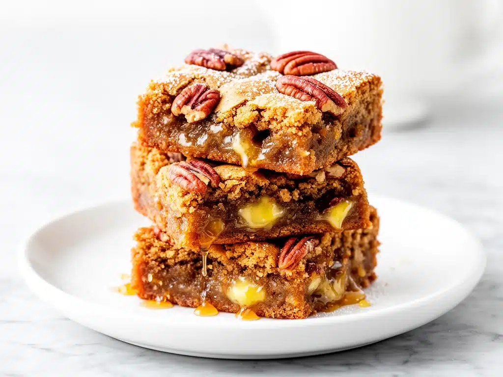Home 7 Maple Pecan Blondies - featured image
