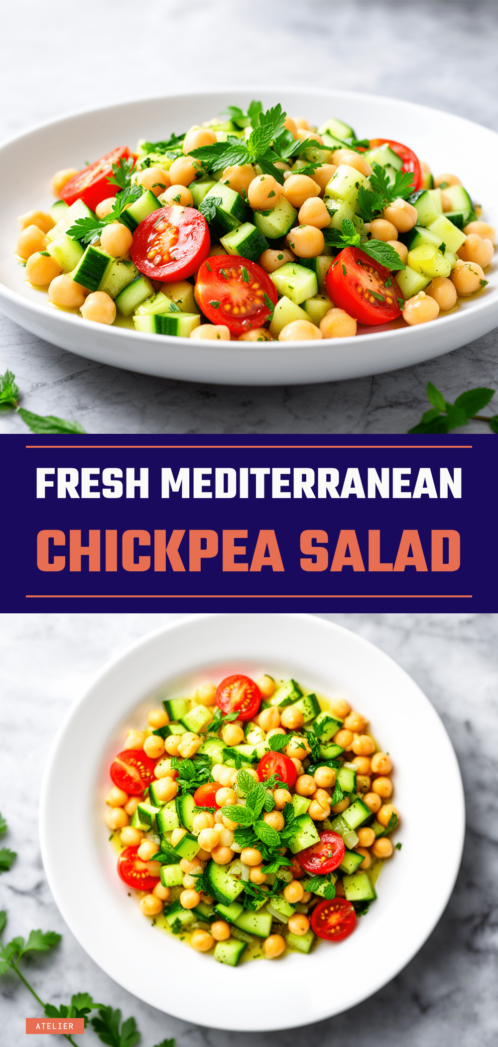 Mediterranean Chickpea Salad: Easy 10-Minute Weeknight Dinner 5 Mediterranean Chickpea Salad recipe
