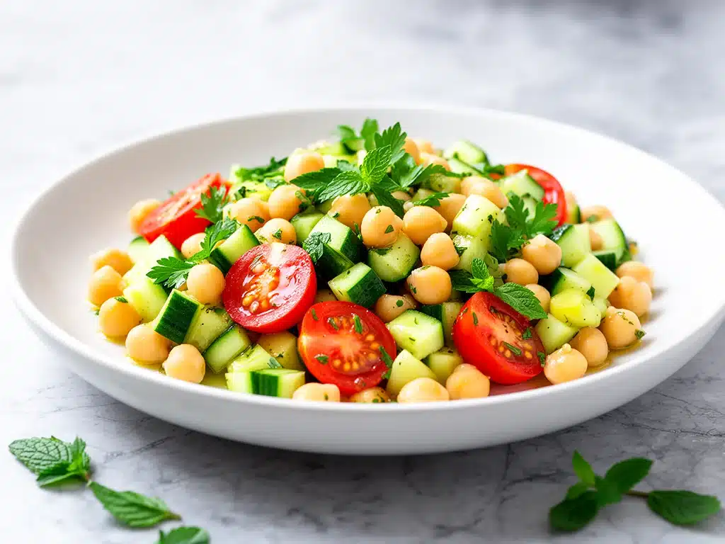 Mediterranean Chickpea Salad - featured image
