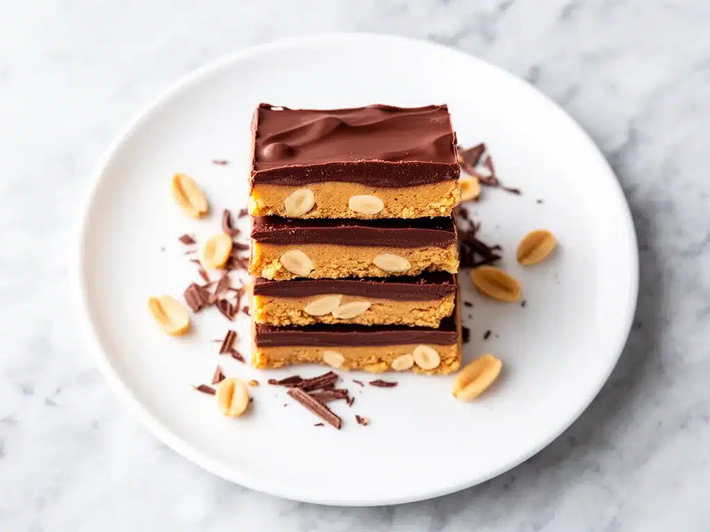 No Bake Chocolate Peanut Butter Bars Easy Recipe for Busy Weeknights 4 no bake chocolate peanut butter bars preparation steps