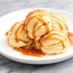 no churn salted caramel ice cream - featured image