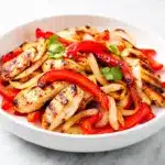 Sheet Pan Chicken Fajitas - featured image