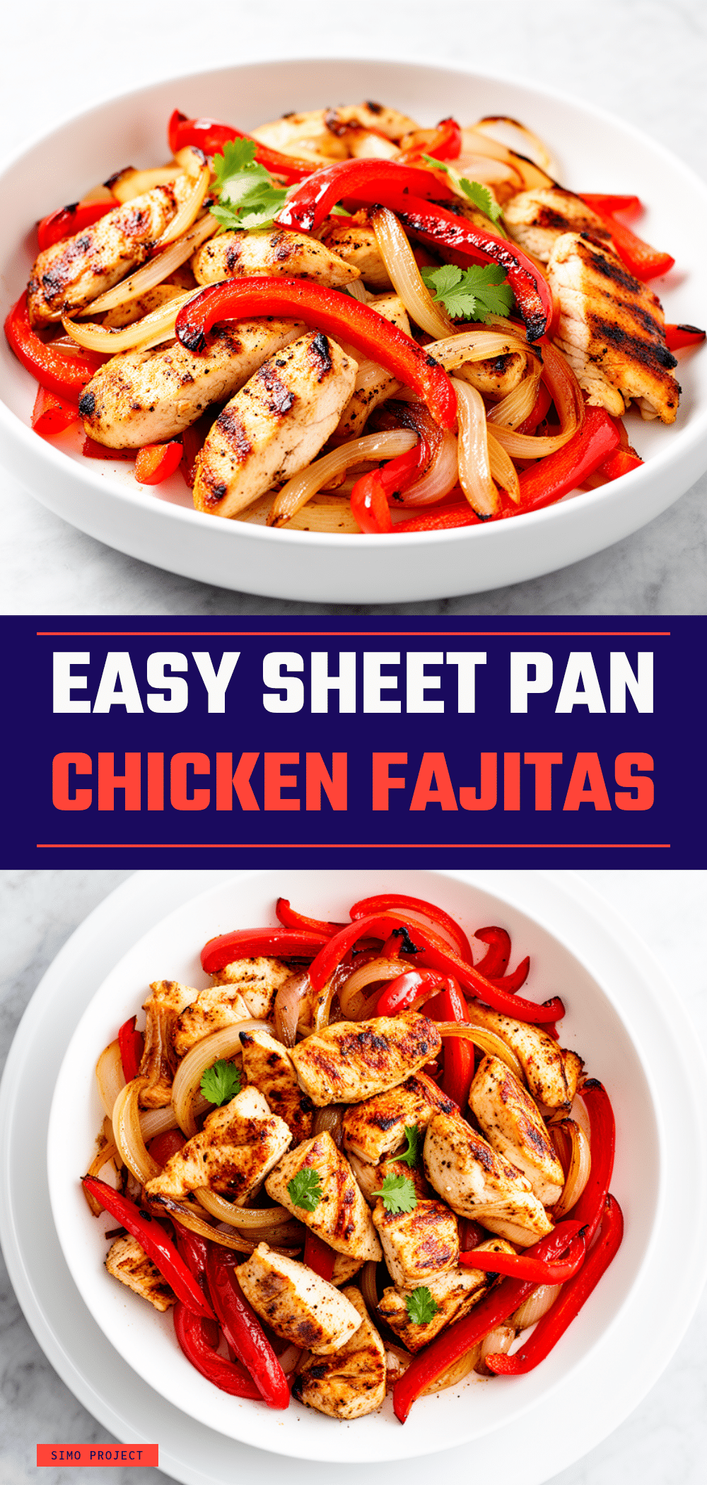 Sheet Pan Chicken Fajitas: Easy Weeknight Dinner 5 Sheet Pan Chicken Fajitas recipe