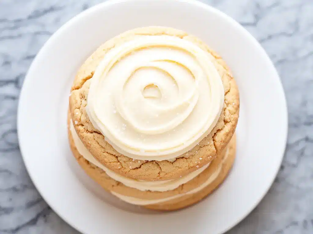 Soft Frosted Sugar Cookies with Vanilla Buttercream Easy Recipe to Make on Repeat 4 soft frosted sugar cookies with vanilla buttercream preparation steps