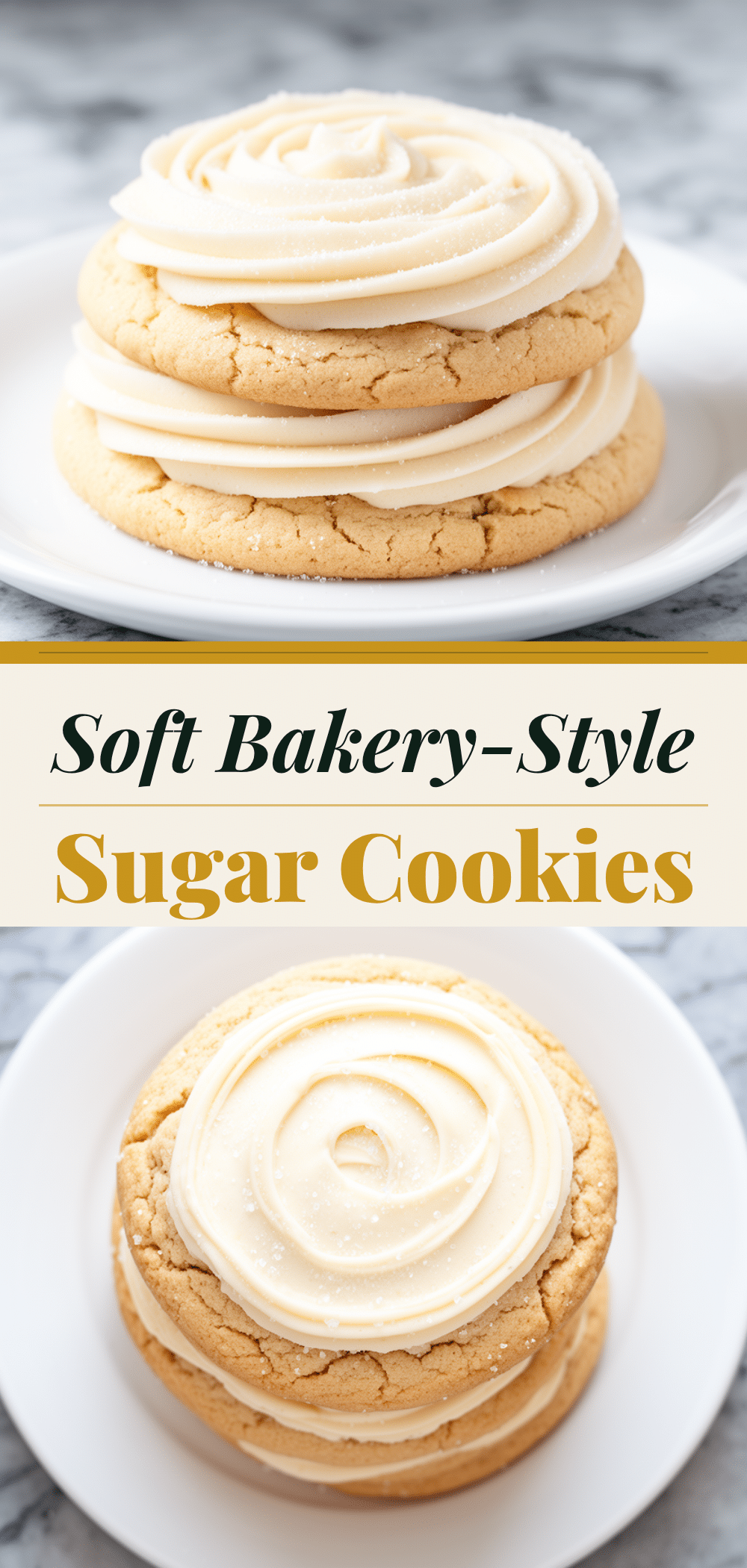 Soft Frosted Sugar Cookies with Vanilla Buttercream Easy Recipe to Make on Repeat 5 soft frosted sugar cookies with vanilla buttercream recipe