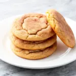soft snickerdoodle cookies - featured image