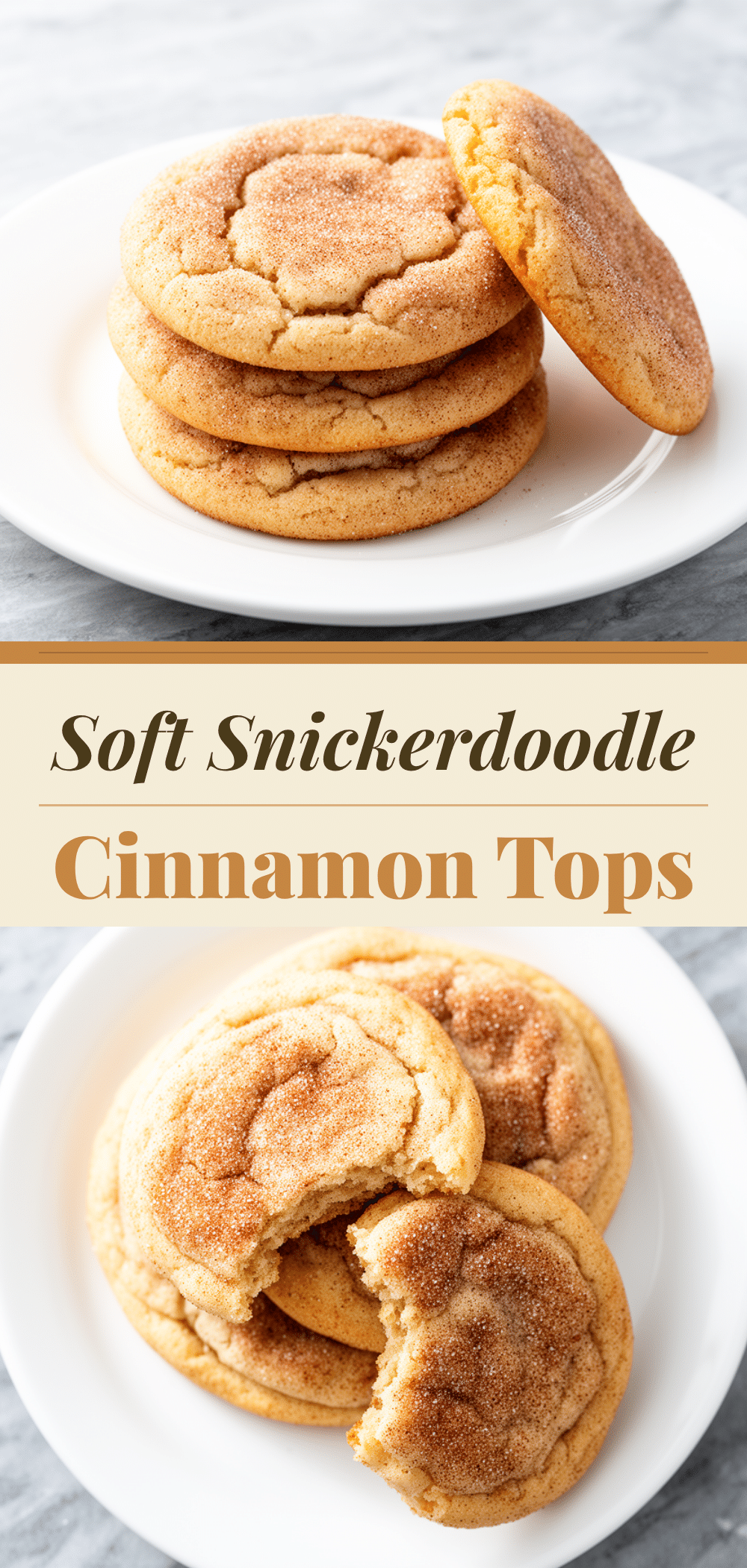 Soft Snickerdoodle Cookies Recipe Easy Cinnamon Sugar Crackle Tops to Make on Repeat 5 soft snickerdoodle cookies recipe