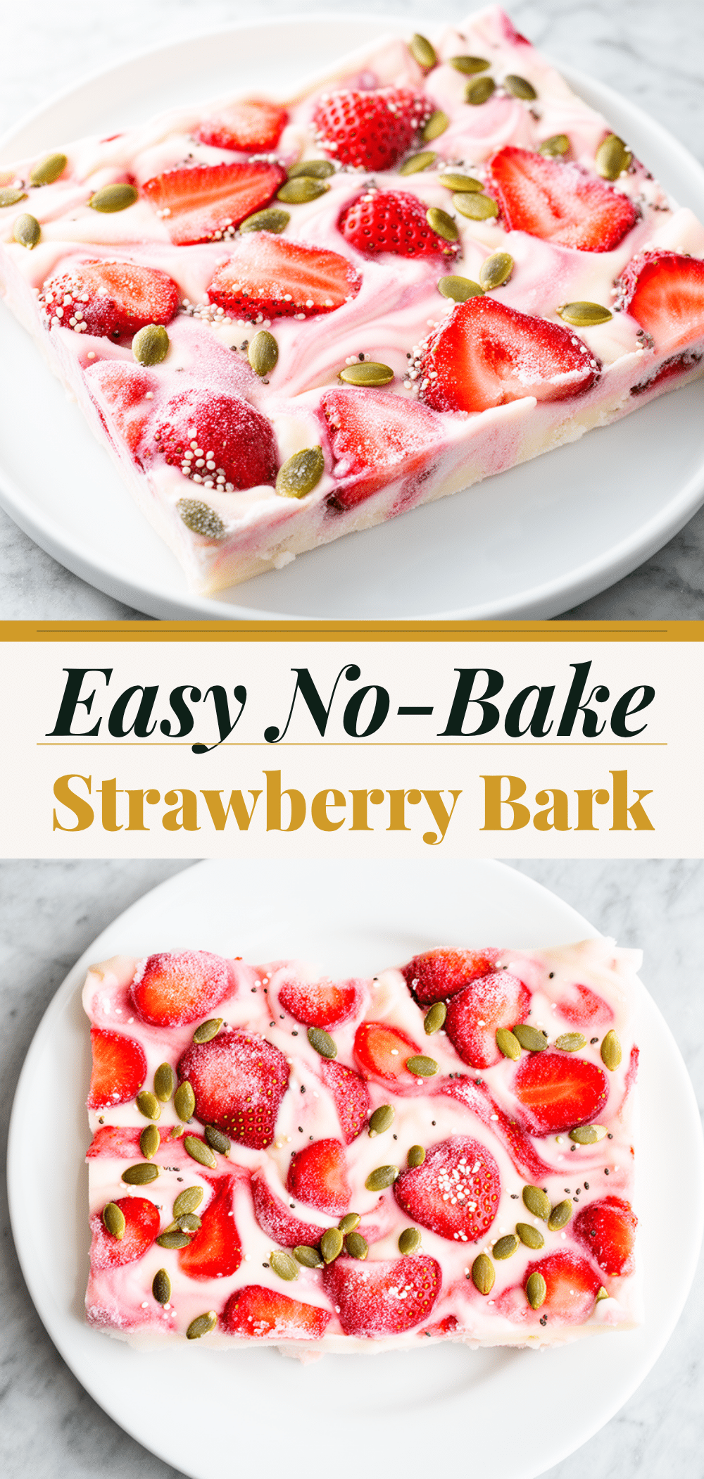 Back to School Strawberry Yogurt Lunchbox Bark Easy Homemade Recipe 5 strawberry yogurt bark recipe