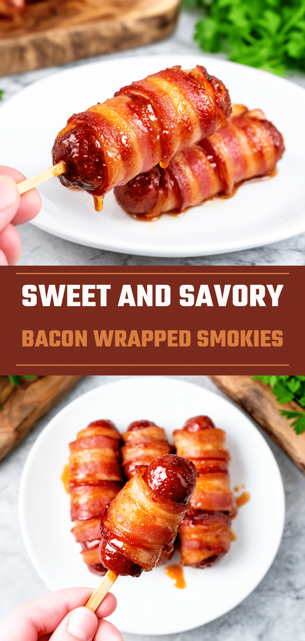 Tailgate Bacon Wrapped Smokies Recipe with Easy Brown Sugar Glaze Everyone Loves 5 tailgate bacon wrapped smokies recipe