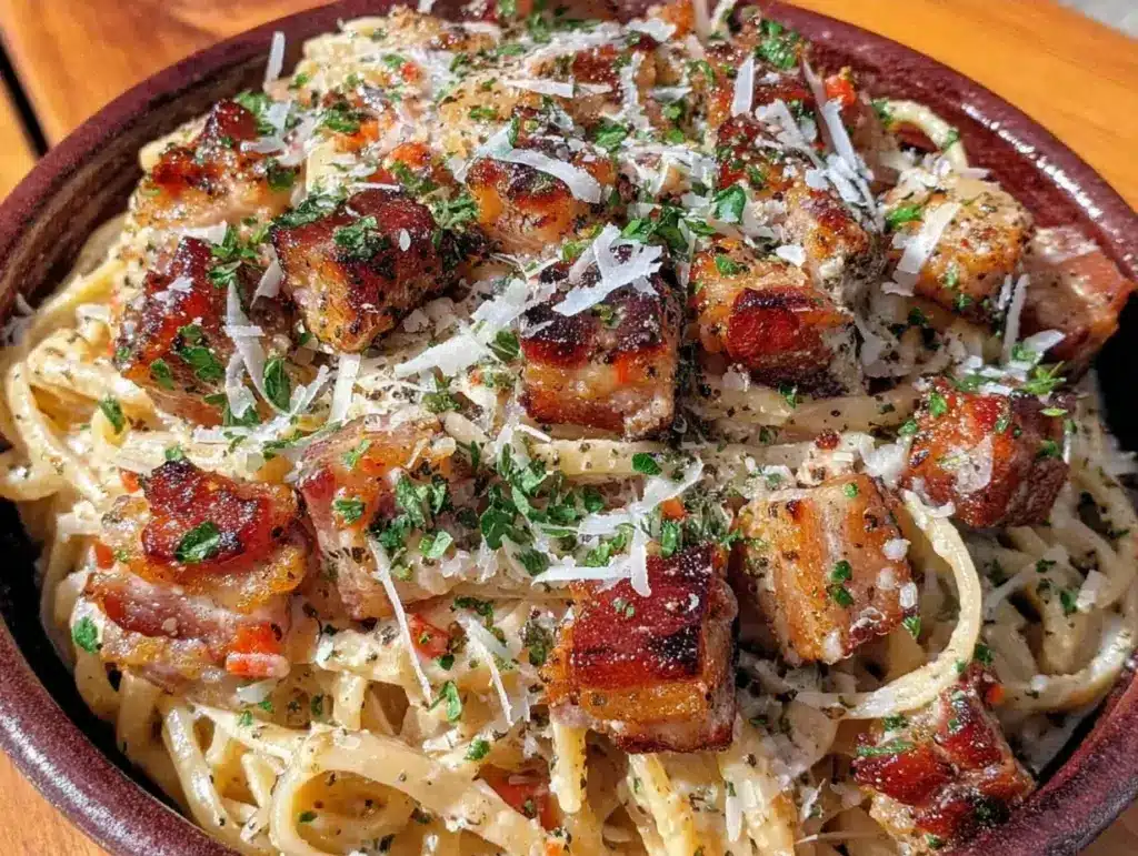 authentic italian carbonara - featured image