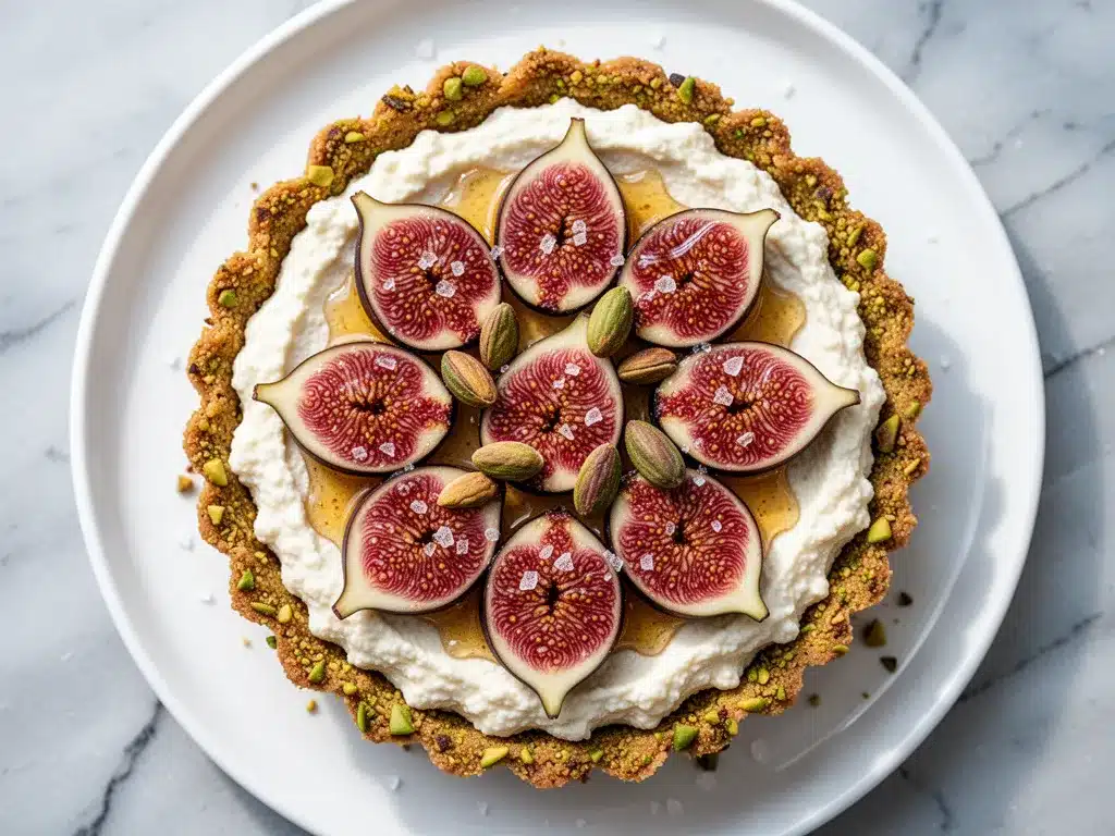 Autumn Fig and Honey Ricotta Tart: Best 5-Ingredient Dessert 4 autumn fig and honey ricotta tart preparation steps